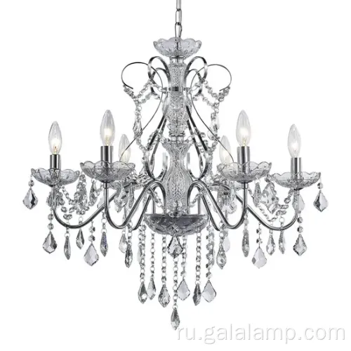 Элегантная европейская светодиодная хрустальная люстра '